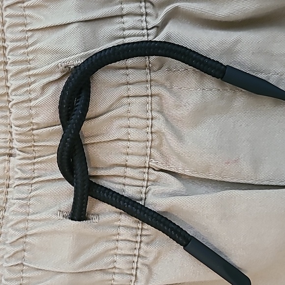 TIMBERLAND BRAND BOYS ELASTIC WAISTBAND PULL-ON KHAKI CARGO SHORTS SIZE LARGE - Picture 11 of 13